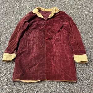 True Vintage 1940s Valore Lightweight Jacket Red And Tan Woman's Size Small